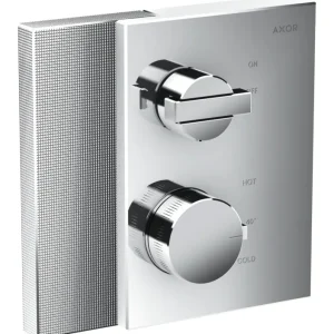 Axor Edge Thermostat mit Absperrventil Unterputz - Chrom (Diamantschliff) Zertifiziert