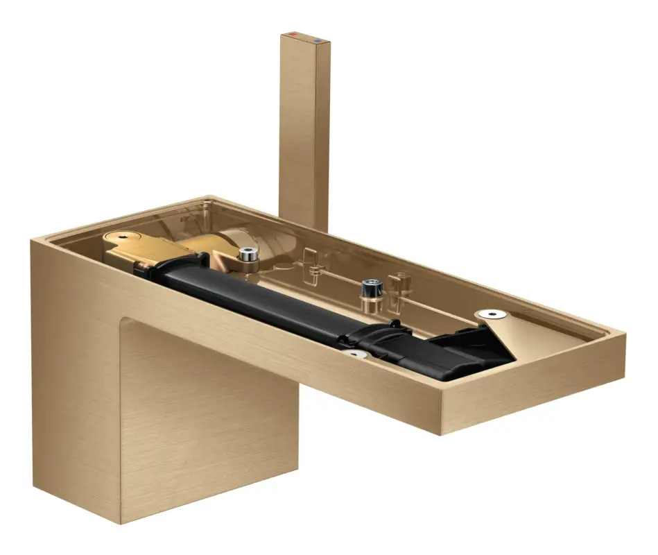 Axor MyEdition Einhebel-Waschtischmischer 70 ohne Platte mit Push-Open Ablaufgarnitur - Brushed Bronze Bestpreis