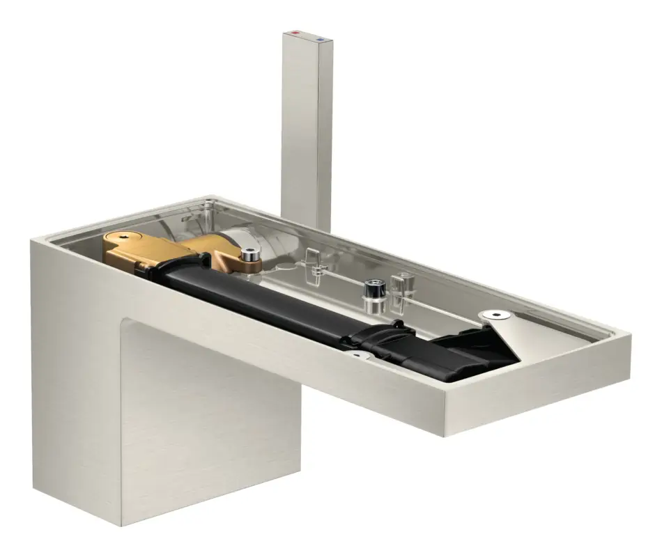 Direkt Vom Hersteller Axor MyEdition Einhebel-Waschtischmischer 70 ohne Platte mit Push-Open Ablaufgarnitur - Edelstahl Optic