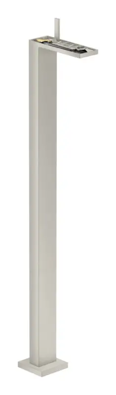 Bestseller Axor MyEdition Einhebel-Waschtischmischer bodenstehend ohne Platte mit Push-Open Ablaufgarnitur - Edelstahl Optic