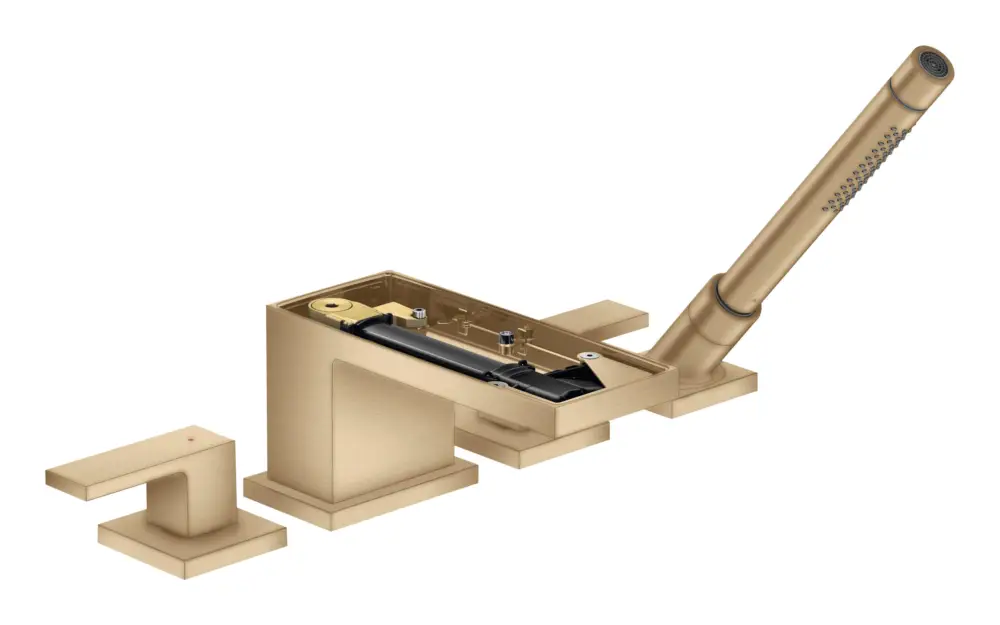 Axor MyEdition 4-Loch Wannenrandarmatur ohne Platte - Brushed Bronze Jetzt Kaufen