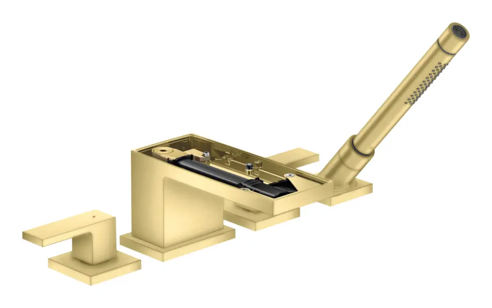 Axor MyEdition 4-Loch Wannenrandarmatur ohne Platte - Brushed Brass Ausverkauf