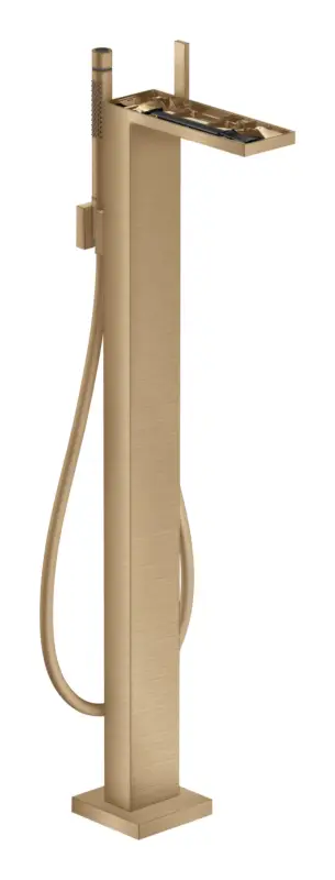 Axor MyEdition Einhebel-Wannenmischer bodenstehend ohne Platte mit Hebelgriff - Brushed Bronze Aktuell