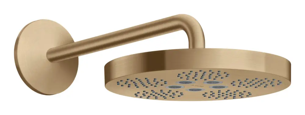 Preisknaller Axor One Kopfbrause 280 1jet mit Brausearm - Brushed Bronze