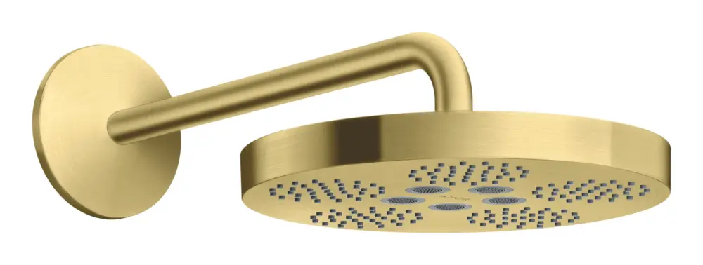 Letzte Chance Axor One Kopfbrause 280 1jet mit Brausearm - Brushed Brass