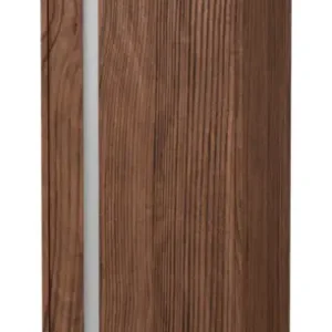 Must-Have Duravit Ketho Hochschrank mit 1 Tür Anschlag rechts 500 x 360 x 1800 mm - Nussbaum dunkel Matt