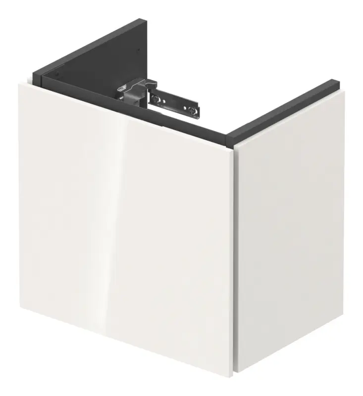 Preiswert Duravit L-Cube Waschtischunterschrank mit 1 Tür Anschlag links 420 x 400 x 294 mm - Weiß Hochglanz Dekor