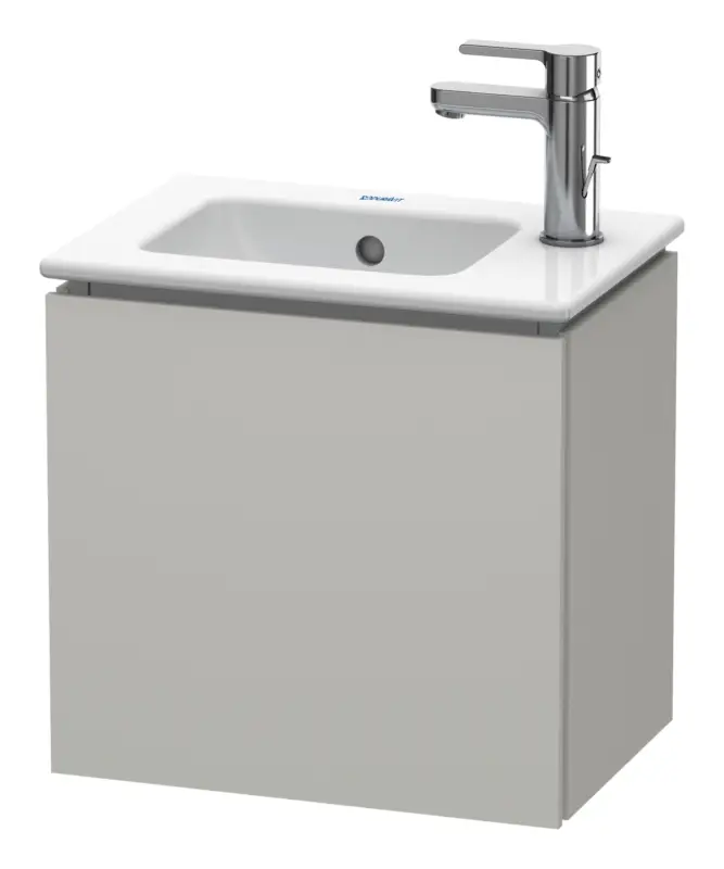 Duravit L-Cube Waschtischunterschrank mit 1 Tür Anschlag rechts 420 x 400 x 294 mm - Betongrau Matt Bestseller