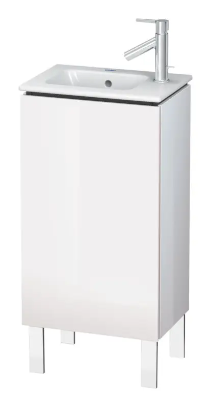 Duravit L-Cube Waschtischunterschrank mit 1 Tür Anschlag links 420 x 704 x 294 mm - Nussbaum dunkel Matt Expressversand