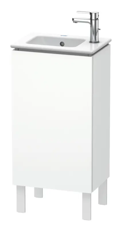 Nur Heute Duravit L-Cube Waschtischunterschrank mit 1 Tür Anschlag rechts 420 x 704 x 294 mm - Weiß Matt