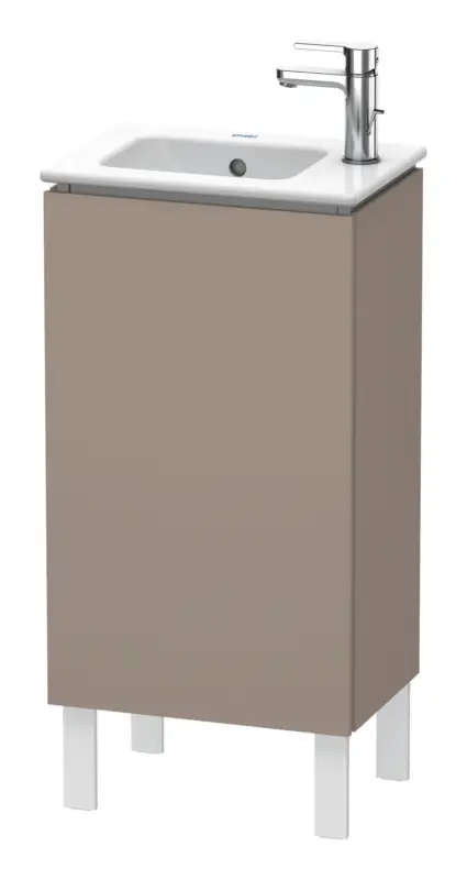 Ausverkauf Duravit L-Cube Waschtischunterschrank mit 1 Tür Anschlag rechts 420 x 704 x 294 mm - Basalt Matt