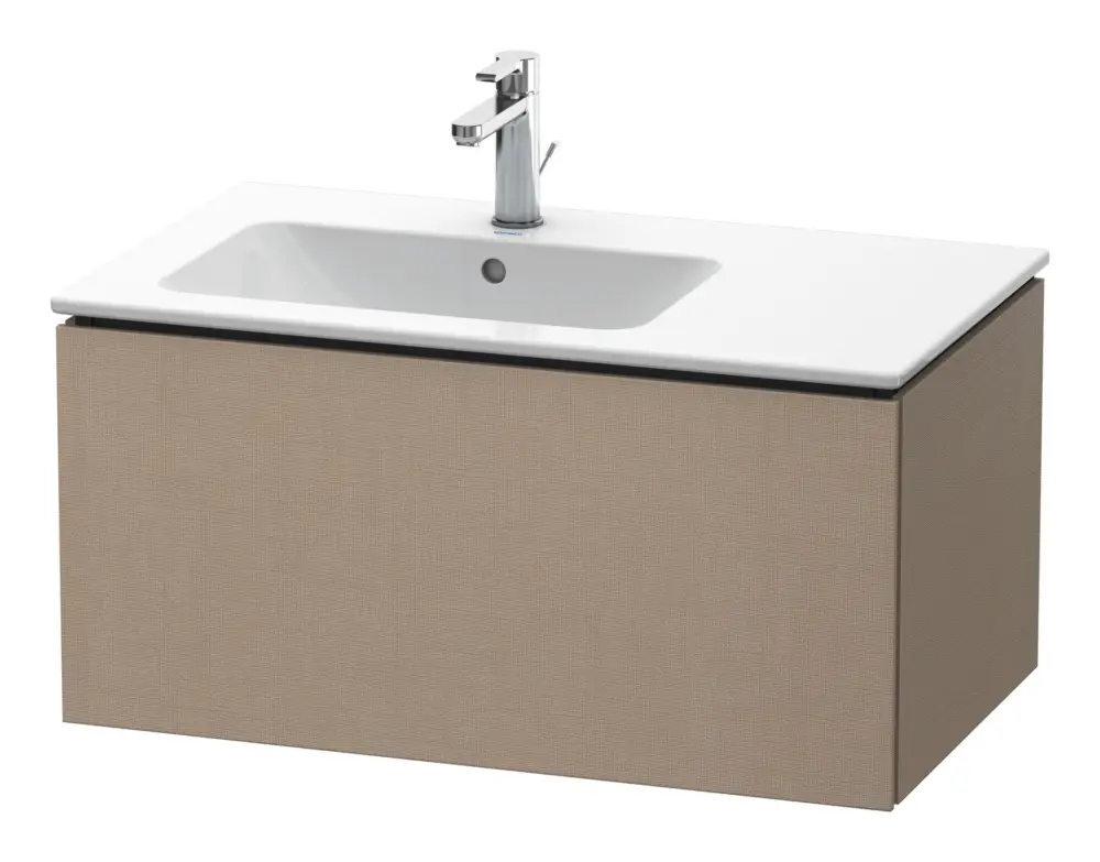 Duravit L-Cube Waschtischunterschrank mit 1 Auszug 820 x 400 x 481 mm - Leinen Matt Schnäppchen