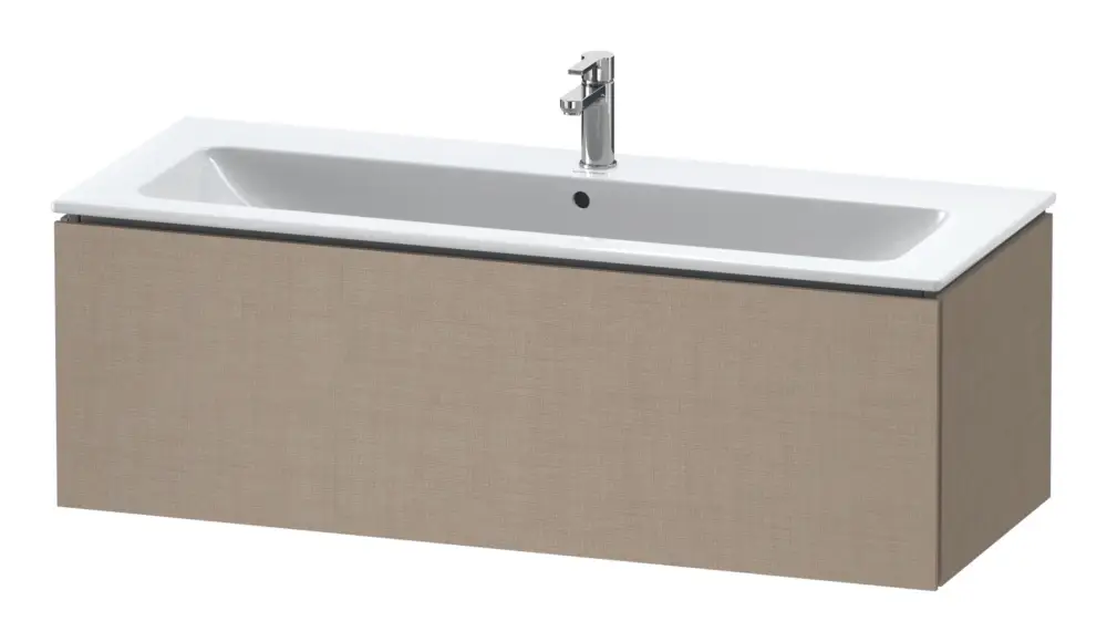 Meistverkauft Duravit L-Cube Waschtischunterschrank mit 1 Auszug 1220 x 400 x 481 mm - Leinen Matt