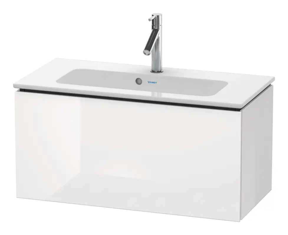 Duravit L-Cube Waschtischunterschrank Compact mit 1 Auszug 820 x 400 x 391 mm - Basalt Matt Beliebt
