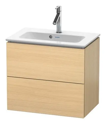 Top-Preis Duravit L-Cube Waschtischunterschrank mit 2 Auszügen 620 x 550 x 391 mm - Mediterrane Eiche Matt