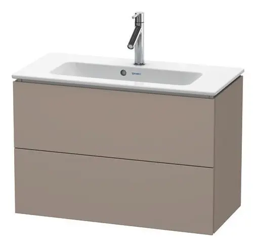 Abverkauf Duravit L-Cube Waschtischunterschrank mit 2 Auszügen 820 x 550 x 391 mm - Basalt Matt