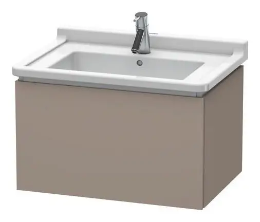 Schnäppchen Duravit L-Cube Waschtischunterschrank mit 1 Auszug 670 x 408 x 469 mm - Basalt Matt