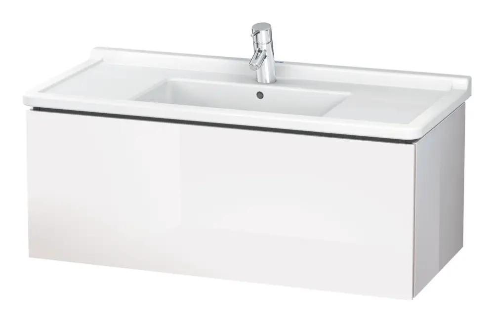 Angebot Duravit L-Cube Waschtischunterschrank mit 1 Auszug 1020 x 408 x 469 mm - Nussbaum gebürstet Matt