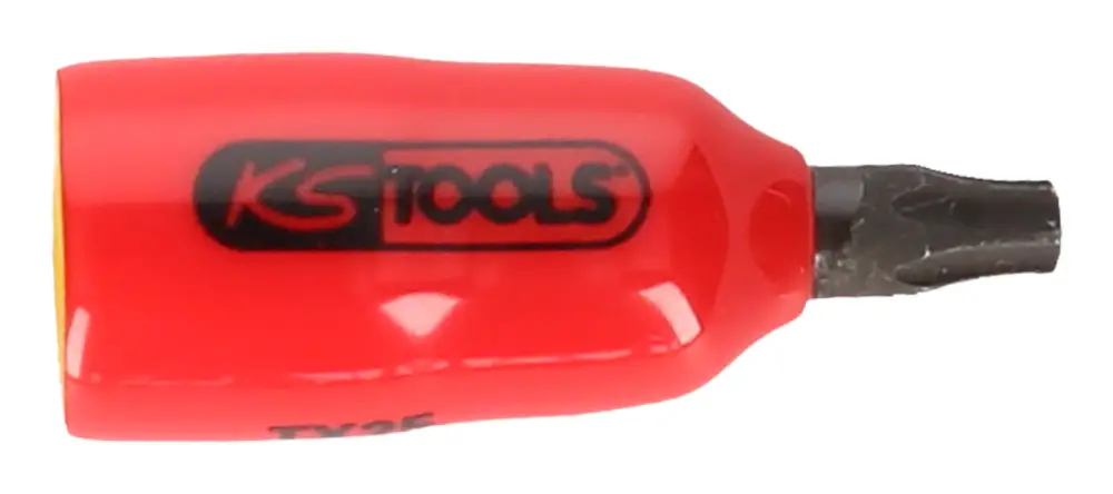 KS Tools 1/4" Bit-Stecknuss mit Schutzisolierung für Torx-Schrauben, T15 Abverkauf