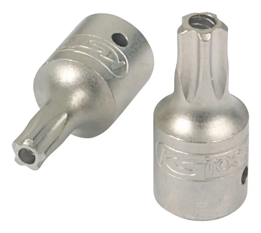 KS Tools 1/4" Bit-Stecknuss, Fünfstern mit Stirnlochbohrung, TS20 Angebot