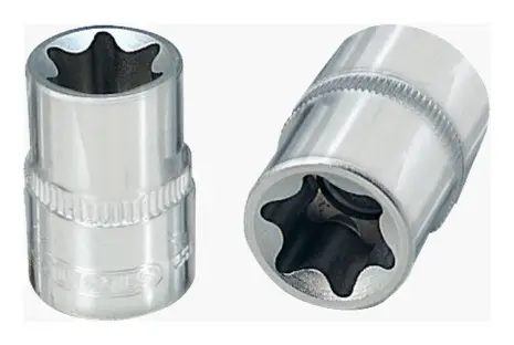KS Tools 1/4" CHROMEplus Torx-E-Stecknuss, E8 Letzte Chance