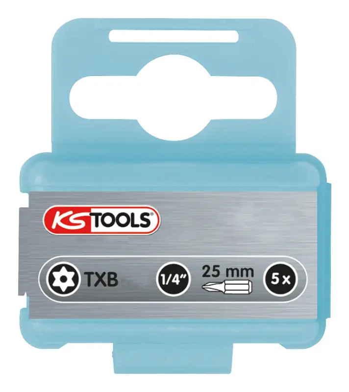 KS Tools 1/4" Edelstahl Bit, 25 mm, TB25, 5er Pack Rabatt