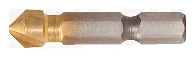 KS Tools 1/4" HSS TiN Kegel- und Entgratsenker-Bit 90°, 12,4 mm Markenprodukt