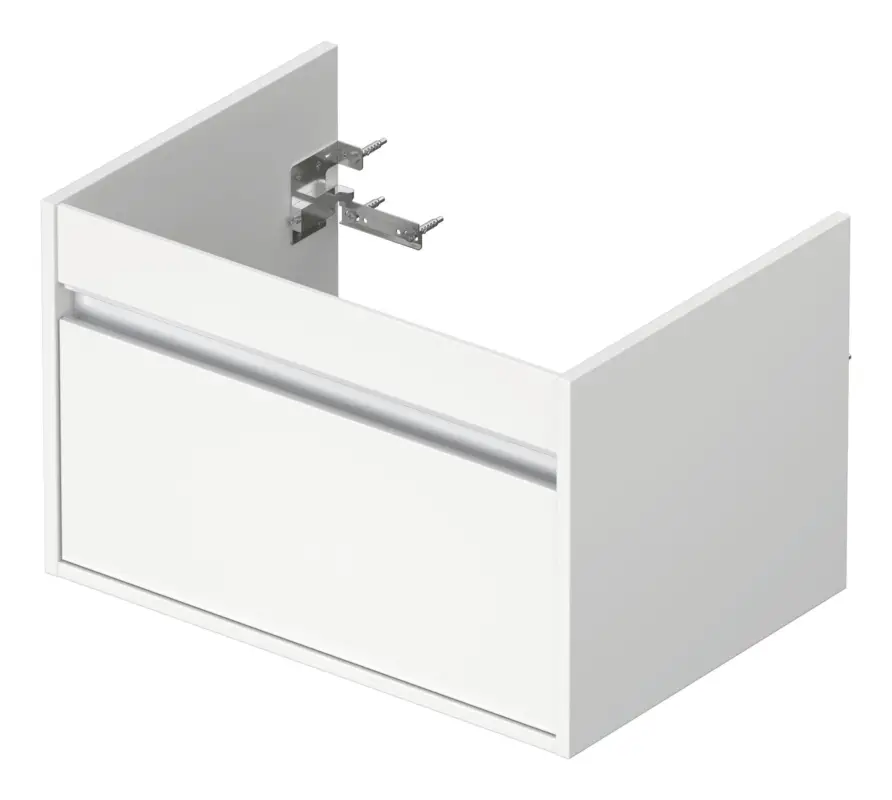 Ausverkauf Duravit Ketho Waschtischunterschrank für 030470 mit 1 Auszug 650 x 410 x 455 mm - Weiß Matt