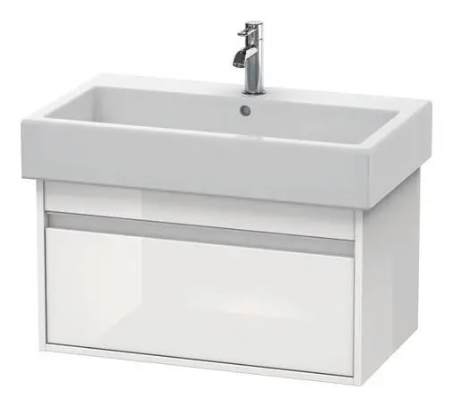 Sonderangebot Duravit Ketho Waschtischunterschrank für 045480 mit 1 Auszug 750 x 410 x 440 mm - Weiß Hochglanz