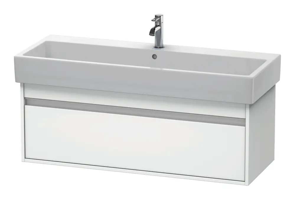 Markenprodukt Duravit Ketho Waschtischunterschrank für 045412 mit 1 Auszug 1150 x 410 x 440 mm - Weiß Matt