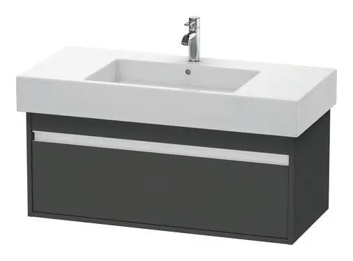 Duravit Ketho Waschtischunterschrank für 032910 mit 1 Auszug 1000 x 410 x 455 mm - Graphit Matt Jetzt Bestellen