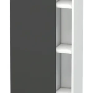 Duravit DuraStyle Hochschrank mit 1 Tür Anschlag links 500 x 240 x 1400 mm - Graphit Matt / Weiß Matt Sonderangebot