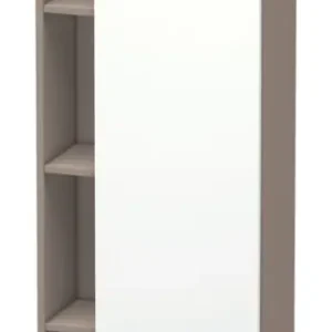 Duravit DuraStyle Hochschrank mit 1 Tür Anschlag rechts 500 x 240 x 1400 mm - Weiß Matt / Basalt Matt Top-Angebot