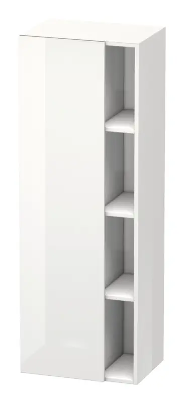 Preis Gesenkt Duravit DuraStyle Hochschrank mit 1 Tür Anschlag links 500 x 360 x 1400 mm - Graphit Matt