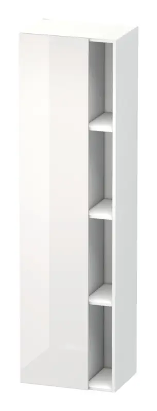 Kracherpreis Duravit DuraStyle Hochschrank mit 1 Tür Anschlag links 500 x 360 x 1800 mm - Weiß Hochglanz / Weiß Matt