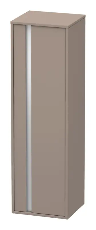 Preiswert Duravit Ketho Hochschrank mit 1 Tür Anschlag rechts 400 x 360 x 1320 mm - Basalt Matt