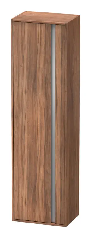 Zertifiziert Duravit Ketho Hochschrank mit 1 Tür Anschlag links 500 x 360 x 1800 mm - Nussbaum Matt