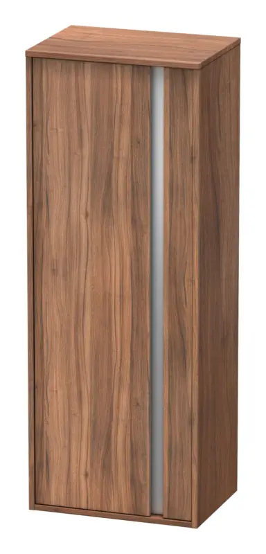 Neuheit Duravit Ketho Hochschrank mit 1 Tür Anschlag links 500 x 360 x 1320 mm - Nussbaum Matt