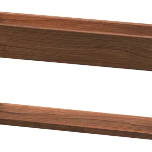 Abverkauf Duravit Ketho Wandregal 500 x 240 x 135 mm - Nussbaum Matt