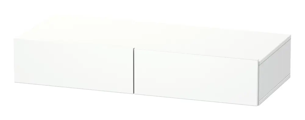 Nur Heute Duravit DuraStyle Schubkastenablage mit 2 Auszügen 1000 x 182 x 440 mm - Weiß Matt