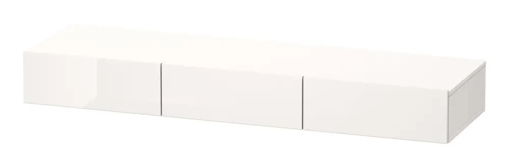 Duravit DuraStyle Schubkastenablage mit 3 Auszügen 1500 x 182 x 440 mm - Weiß Hochglanz / Weiß Matt Preiswert