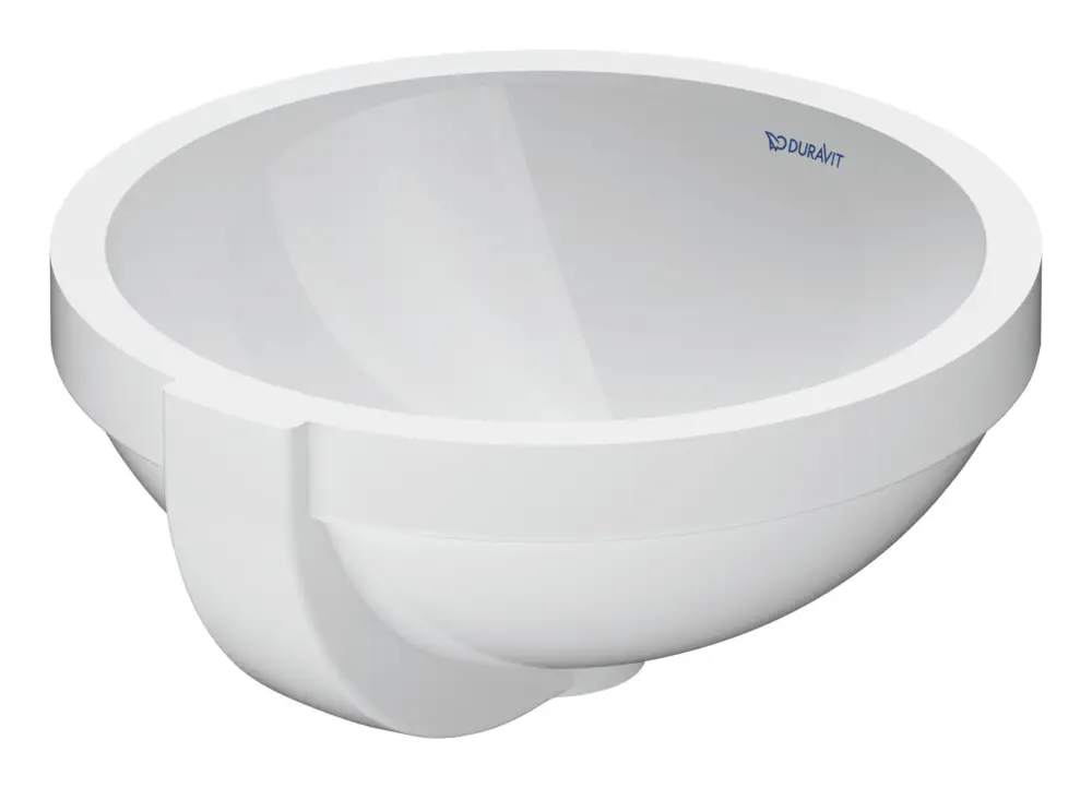 Duravit Architec Einbauwaschtisch ohne Hahnloch mit Überlauf 360 x 360 mm - Weiß Billig