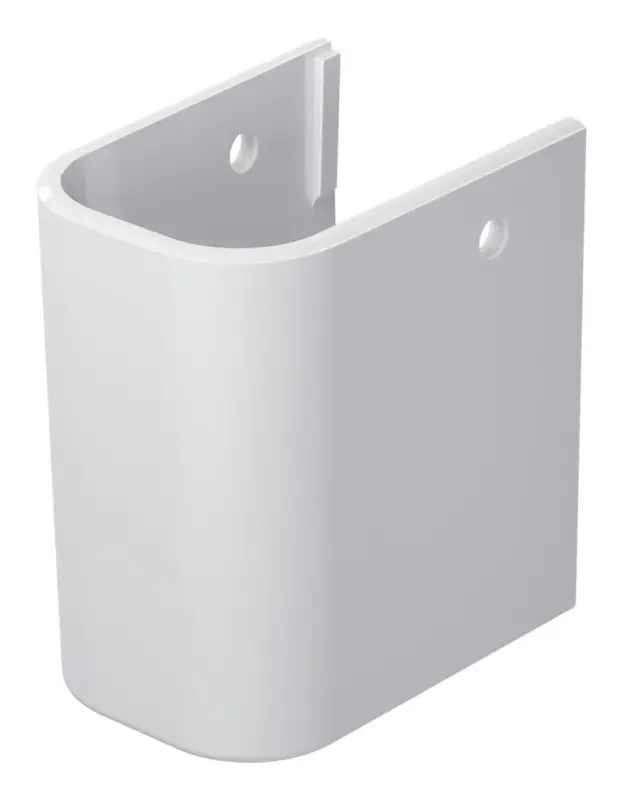 Wochenendangebot Duravit Happy D.2 Plus Halbsäule für 070950 - Weiß Hochglanz