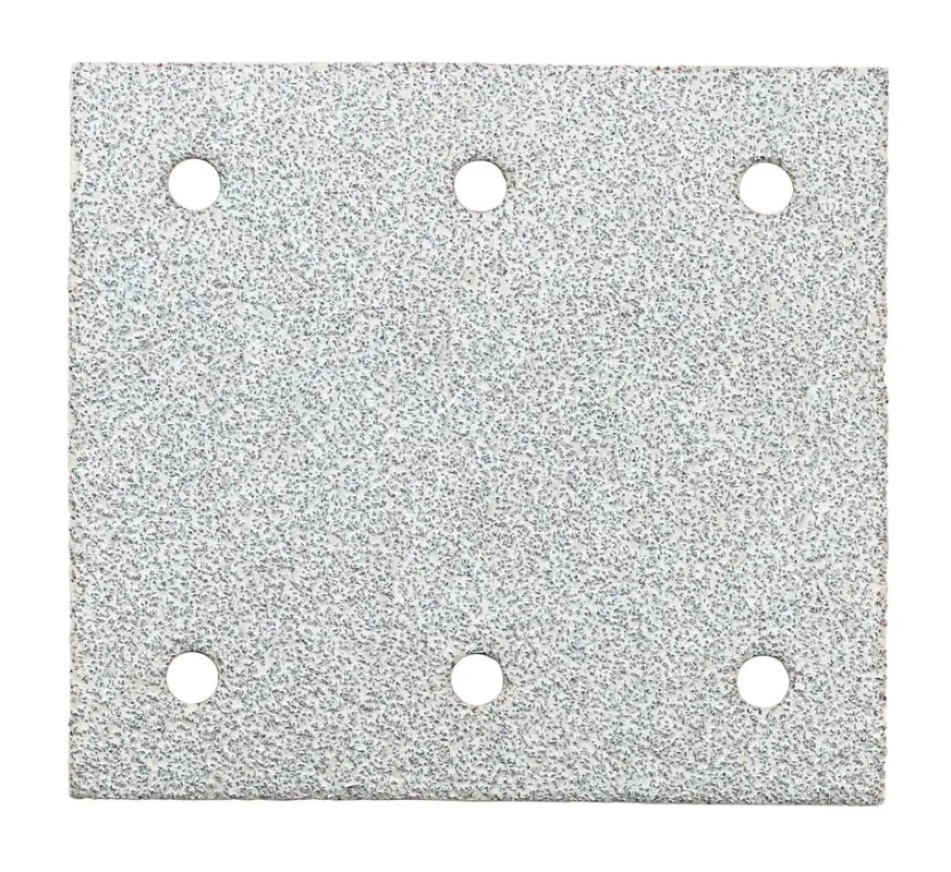 Metabo Haftschleifblätter 115 x 103 mm, P 320, 6 Löcher, Serie professional, für Farbe und Lacke für Sander Solange Der Vorrat Reicht