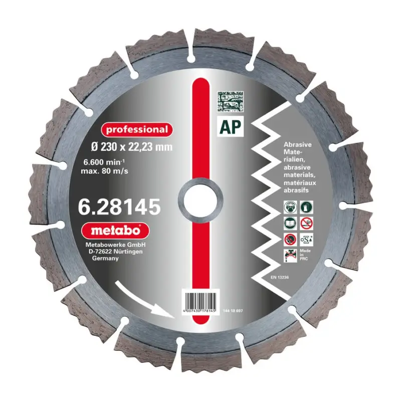 Metabo Diamant-Trennscheibe 115 x 2,15 x 22,23 mm professional AP Abrasiv Direkt Vom Hersteller