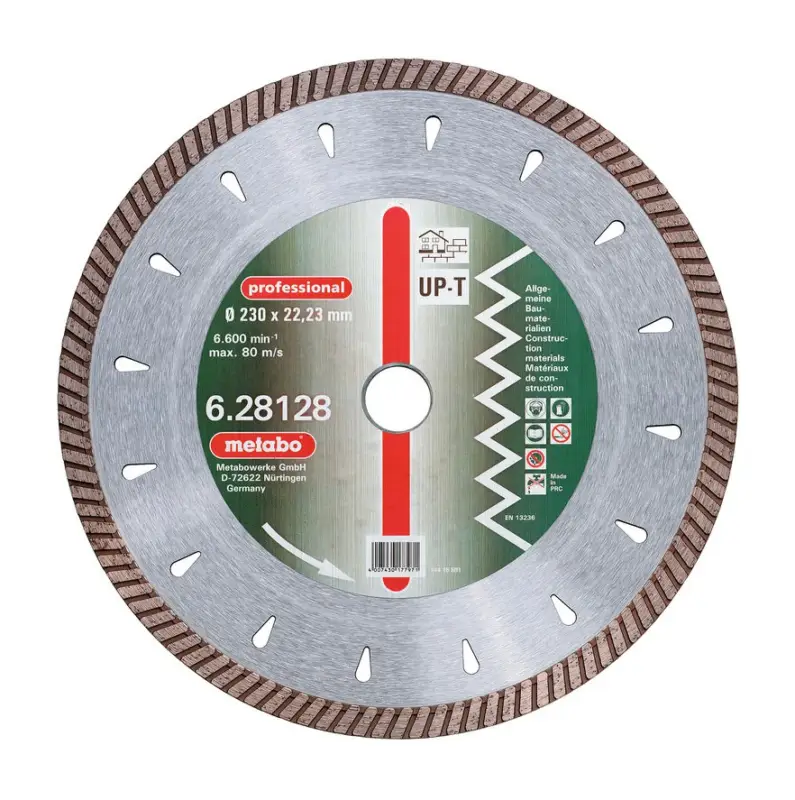 Neue Ware Metabo Diamant-Trennscheibe 230 x 2,7 x 22,23 mm professional UP-T Turbo Universal