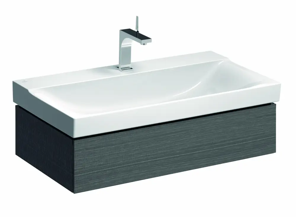 Geberit Schubladenfront Grau zu Xeno2 Waschtischunterschrank 807192 Finale Aktion