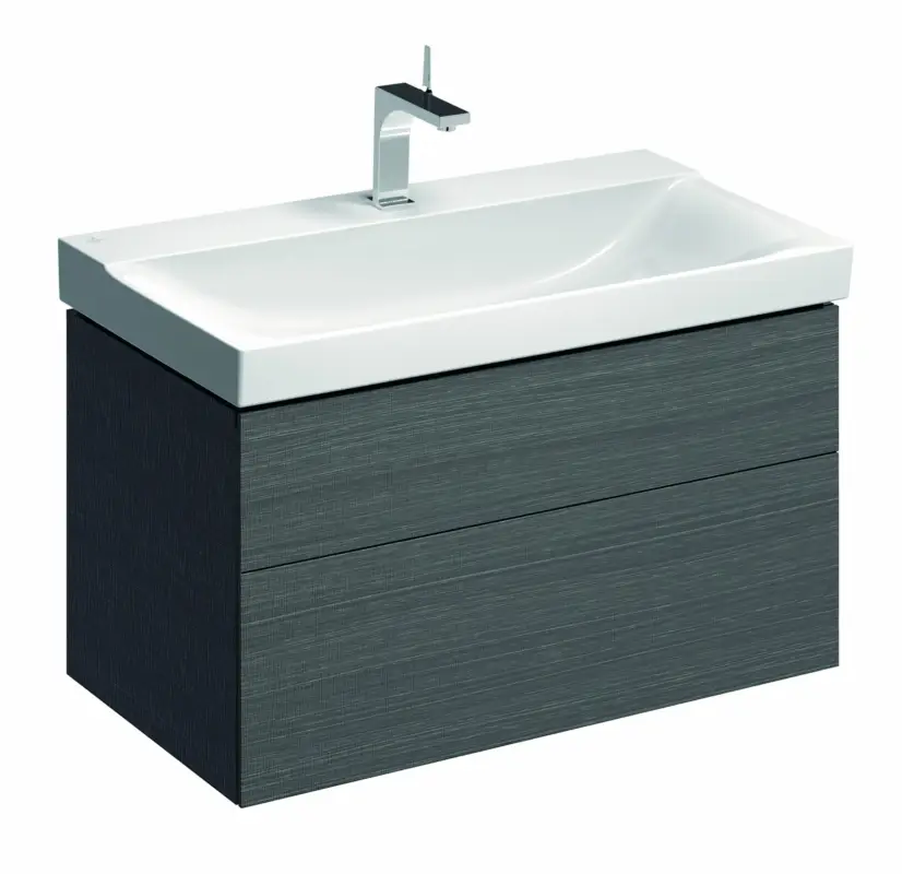 Sonderangebot Geberit Schubladenfront Grau zu Xeno2 Waschtischunterschrank 807292