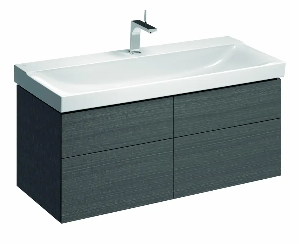 Geberit Schubladenfront Grau zu Xeno2 Waschtischunterschrank 807222 Letzte Chance