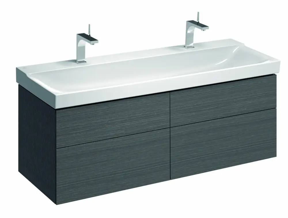 Geberit Schubladenfront Grau zu Xeno2 Waschtischunterschrank 807242 Neue Ware